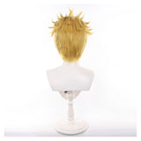 GACHIAKUTA Enjin Cosplay Yellow Wig Heat Resistant Synthetic Hair Carnival Halloween Party Props