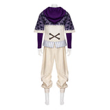 GACHIAKUTA Fu Orostor Purple Outfit Cosplay Costume Halloween Carnival Party Suit