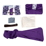 GACHIAKUTA Fu Orostor Purple Outfit Cosplay Costume Halloween Carnival Party Suit