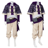GACHIAKUTA Fu Orostor Purple Outfit Cosplay Costume Halloween Carnival Party Suit