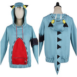 GACHIAKUTA Gita Blue Hodie Cosplay Costume Halloween Party Suit