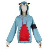 GACHIAKUTA Gita Blue Hodie Cosplay Costume Halloween Party Suit