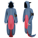 GACHIAKUTA Gita Grey Outfit Cosplay Costume Halloween Carnival Party Suit