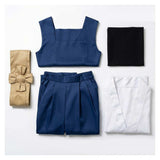 GACHIAKUTA Hyo Blue Outfit Cosplay Costume Halloween Carnival Party Suit