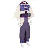 GACHIAKUTA Jabba Purple Outfit Cosplay Costume Halloween Carnival Party Suit