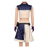 GACHIAKUTA Kutoni Women White Outfit Cosplay Costume Halloween Carnival Party Suit
