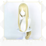 GACHIAKUTA Okast Stinrosa Yellow Cosplay Wig Heat Resistant Synthetic Hair Carnival Halloween Party Props
