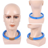 GACHIAKUTA Rudo Blue Cosplay Neckband Halloween Carnival Costume Accessories Prop