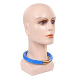 GACHIAKUTA Rudo Blue Cosplay Neckband Halloween Carnival Costume Accessories Prop