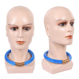 GACHIAKUTA Rudo Blue Cosplay Neckband Halloween Carnival Costume Accessories Prop