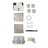 GACHIAKUTA Supporter Gray Uniform Cosplay Costume Halloween Carnival Party Suit