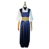 GACHIAKUTA Zanka Blue Outfit Cosplay Costume Halloween Carnival Party Suit