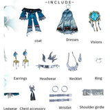 Genshin Impact  Cosplay Costume For Adult Man Female Halloween Carnival Suit