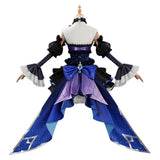 Genshin Impact Clorinde Purple Cosplay Dress For Adult Female Halloween Carnival Party Suit   