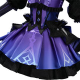 Genshin Impact Clorinde Purple Cosplay Dress For Adult Female Halloween Carnival Party Suit   