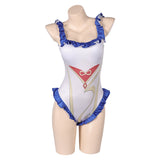 Genshin Impact Ganyu One Piece Swimsuit Swimwear Cosplay Costume Outfits