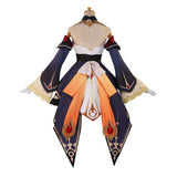 Genshin Impact Sandrone Orange Cosplay Costume For Adult Female Halloween Carnival Party Suit   