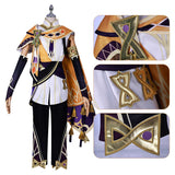 Genshin Impact Sethos Game Character Cosplay Costume Outfits Halloween Carnival Suit