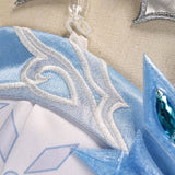 Genshin Impact The Tsaritsa Women Blue Dress Cosplay Costume Halloween Carnival Party Suit