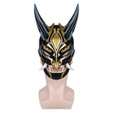 Genshin Impact Xiao Latex Mask Cosplay Halloween Party Accessories Props