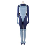 Ghost in the Shell Kusanagi Motoko Women Blue Outfit Cosplay Costume Halloween Carnival Party Suit