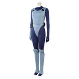 Ghost in the Shell Kusanagi Motoko Women Blue Outfit Cosplay Costume Halloween Carnival Party Suit