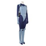Ghost in the Shell Kusanagi Motoko Women Blue Outfit Cosplay Costume Halloween Carnival Party Suit