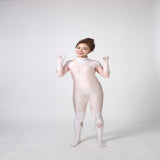 Ghost in the Shell Kusanagi Motoko Women White Bodysuit Cosplay Costume Halloween Carnival Party Suit