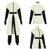 Ghost in the Shell Motoko Kusanagi Women White Outfit Cosplay Costume Halloween Carnival Party Suit