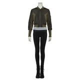 Ghost in the Shell The Major Women Green Outfit Cosplay Costume Halloween Carnival Party Suit