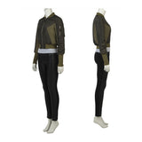 Ghost in the Shell The Major Women Green Outfit Cosplay Costume Halloween Carnival Party Suit