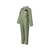 Ghostbusters Green Cosplay Outfit For Kids Christmas Carnival Party Suit