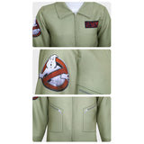 Ghostbusters Green Cosplay Outfit For Kids Christmas Carnival Party Suit