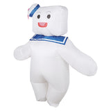 Ghostbusters Stay Puft Marshmallow Man Inflatable Suit Cosplay Costume Outfits Halloween Carnival Suit