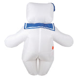 Ghostbusters Stay Puft Marshmallow Man Inflatable Suit Cosplay Costume Outfits Halloween Carnival Suit