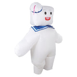 Ghostbusters Stay Puft Marshmallow Man Inflatable Suit Cosplay Costume Outfits Halloween Carnival Suit