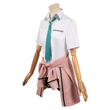 Gimai Seikatsu Ayase Saki White Suit Cosplay Costume Outfits