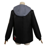 Girls Band Cry 2024 Momoka Kawaragi Black Printed Hoodie Coat Anime Cosplay Costume Outfits Halloween Carnival Suit