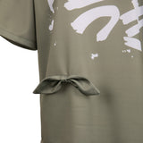 Girls Band Cry Subaru Awa Unisex Green T-shirt Cosplay Costume Outfits Halloween Carnival Suit