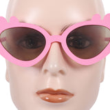 GOAT NICK Coaplay Pink Eyewear For Halloween Carnival Costume Accessories