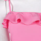 GOAT Rhino Cosplay Pink Dress Halloween Carnival Party