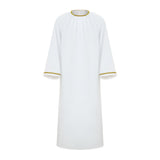 Good Omens Aziraphale White Outfit Cosplay Costume Halloween Carnival Party Suit