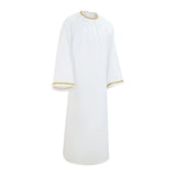 Good Omens Aziraphale White Outfit Cosplay Costume Halloween Carnival Party Suit