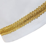 Good Omens Aziraphale White Outfit Cosplay Costume Halloween Carnival Party Suit