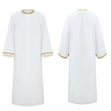 Good Omens Aziraphale White Outfit Cosplay Costume Halloween Carnival Party Suit