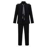 Good Omens Crowley Cosplay Costume Halloween Carnival Party Suit   