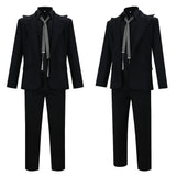 Good Omens Crowley Cosplay Costume Halloween Carnival Party Suit   