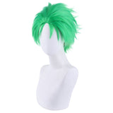 One Piece Roronoa Zoro Cosplay Wig Halloween Costume Props