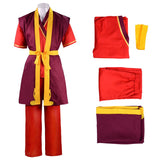 Avatar: The Last Airbender Zuko TV Character Outfit Cosplay Costume Halloween Carnival Suit