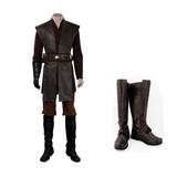 [Ready To Ship]Anakin Skywalker Cosplay Costume Outfits For Adult Male Halloween Carnival Suit